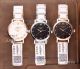 Perfect Replica Longines Rose Gold Case Black Dial 33mm Women's Watch (3)_th.jpg